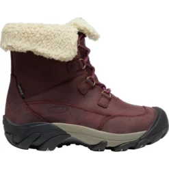 Keen Betty Waterproof Short Women's Boots - Burgundy
