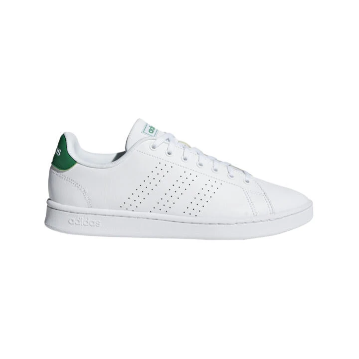 Adidas Advantage Men's Shoes - White/Green 1 Adidas Advantage Men's Shoes - White/Green