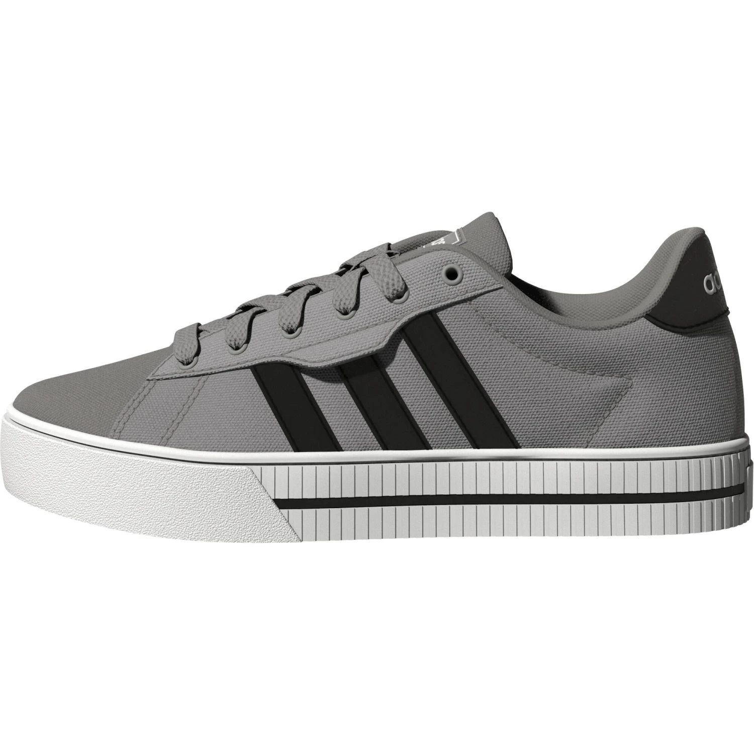 Adidas Daily 3.0 Youth Shoes - Dove Grey/Black/White 1 Adidas Daily 3.0 Youth Shoes - Dove Grey/Black/White