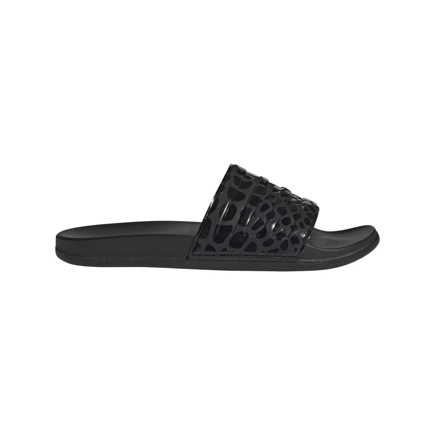Adidas Adilette Comfort Youth Slides - Black 1 Adidas Adilette Comfort Youth Slides - Black