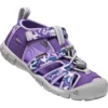 Keen Little Kids' Seacamp II CNX Youth Sandals - Camo/Tillandsia Purple