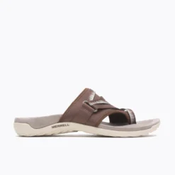 Merrell Terran 3 Cush Post Women's Sandals - Dark Earth