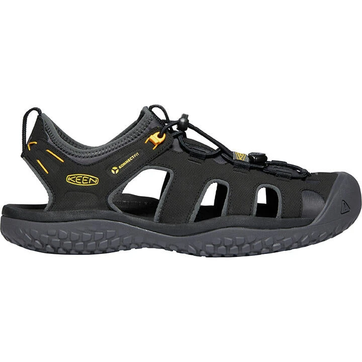Keen Solr Men's Sandals - Black/Gold 1 Keen Solr Men's Sandals - Black/Gold