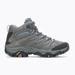 Merrell Moab 3 Mid Wide Women's Waterproof Hiking Boots - Granite