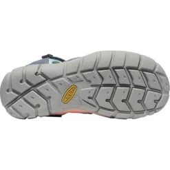 Keen Big Kids' Seacamp II CNX Kids' Sandals - Flint Stone/Ocean Wave -StepActive Shop 35bf99a2885771ef01316cd15de7e26e