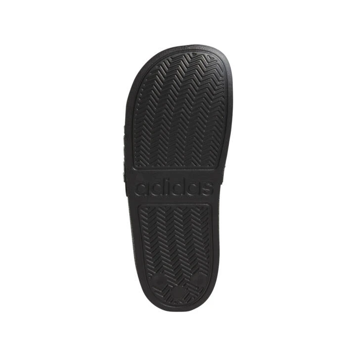Adidas Adilette Shower Youth Slides - Black/White/Black 3 Adidas Adilette Shower Youth Slides - Black/White/Black - Image 3
