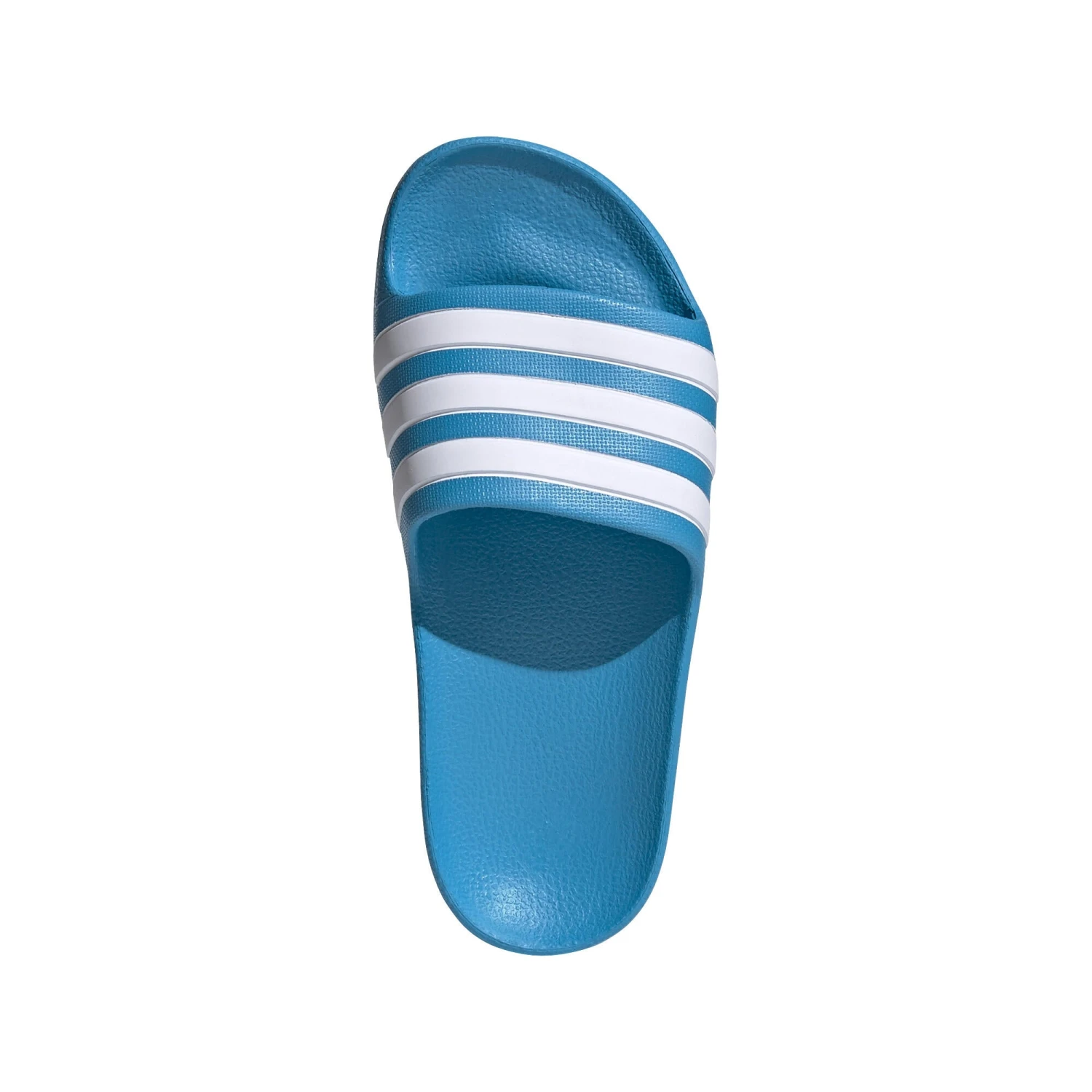 Adidas Adilette Aqua Youth Sandals - Blue/White 2 Adidas Adilette Aqua Youth Sandals - Blue/White - Image 2