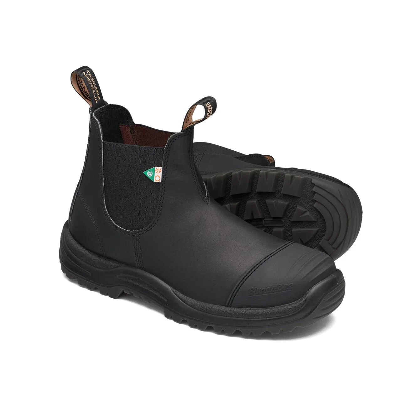 Blundstone #168 Work & Safety CSA Black With Toe Cap - Black 1 Blundstone #168 Work & Safety CSA Black With Toe Cap - Black