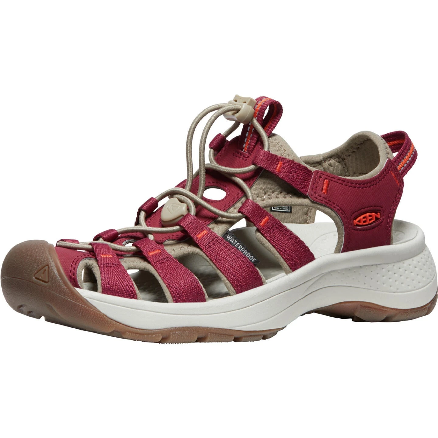Keen Astoria West Women's Sandals - Merlot 2 Keen Astoria West Women's Sandals - Merlot - Image 2