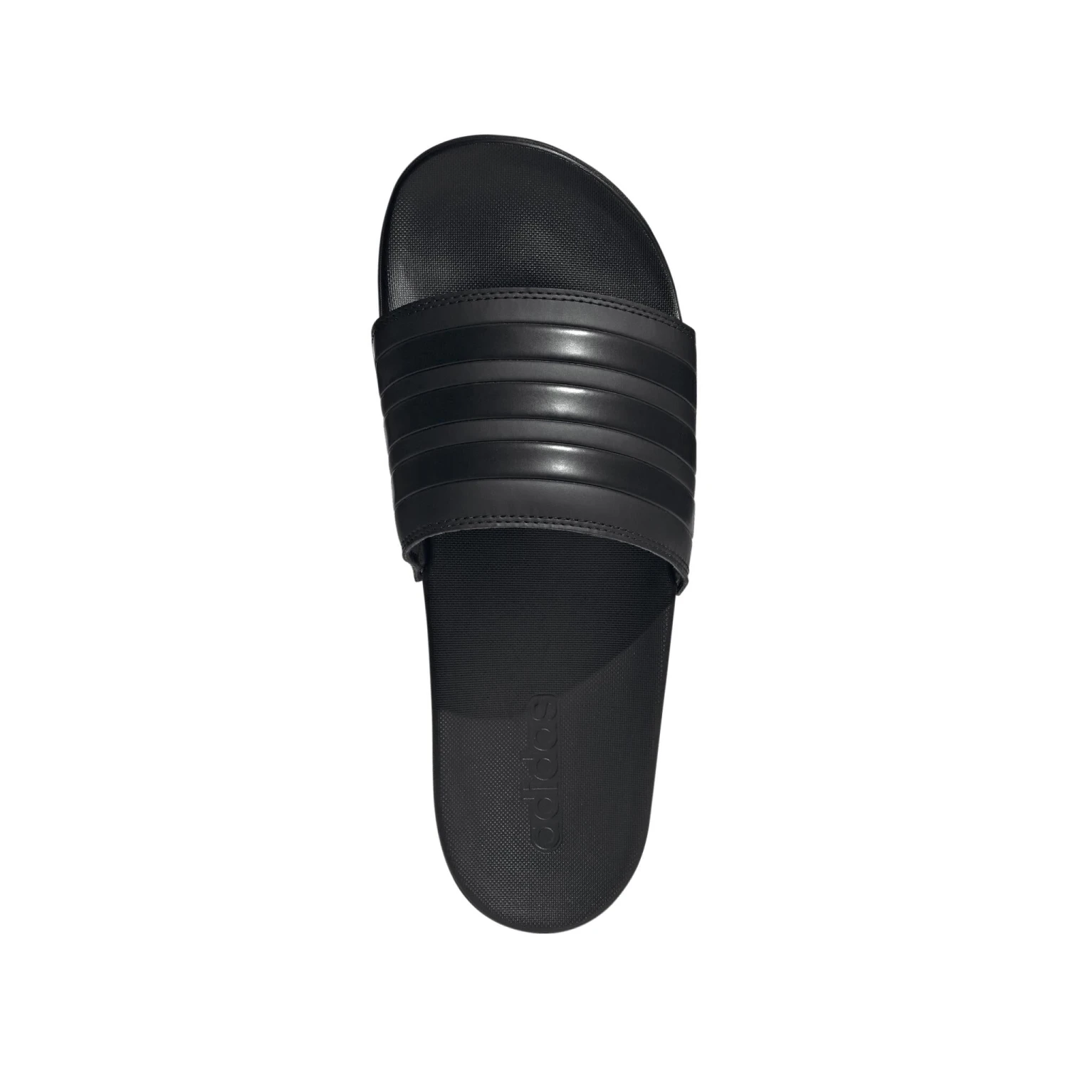 Adidas Adilette Comfort Men's Sandals - Cblack/Cblack/Cblack 2 Adidas Adilette Comfort Men's Sandals - Cblack/Cblack/Cblack - Image 2