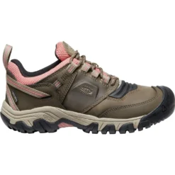 Keen Ridge Flex Waterproof Women's Hiking Shoes - Timberwolf