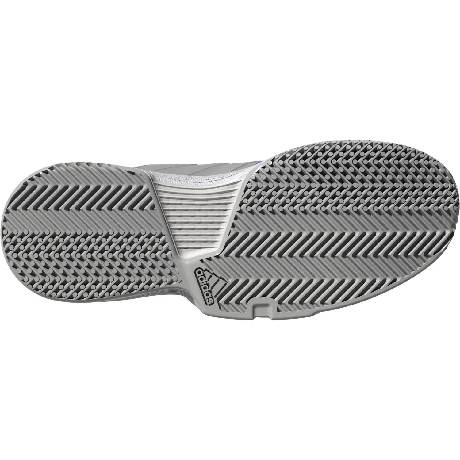 Adidas Courtjam Bounce Women's Tennis Shoes - Black/Silver/Grey 2 Adidas Courtjam Bounce Women's Tennis Shoes - Black/Silver/Grey - Image 2