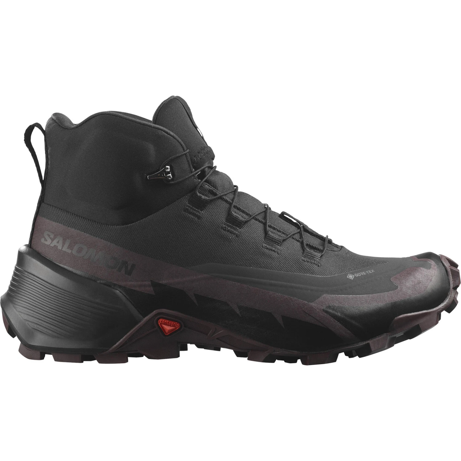 Salomon Cross Hike Mid Gore-Tex 2 Women's Hiking Boots - Black 1 Salomon Cross Hike Mid Gore-Tex 2 Women's Hiking Boots - Black