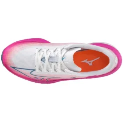 Mizuno Wave Rebellion Flash Women's Running Shoes - White/Silver -StepActive Shop 7fdf4f28de44e7cab1795ba76af810db