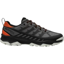 Merrell Speed Eco Men's Waterproof Hiking Shoes - Charcoal/Tangerine