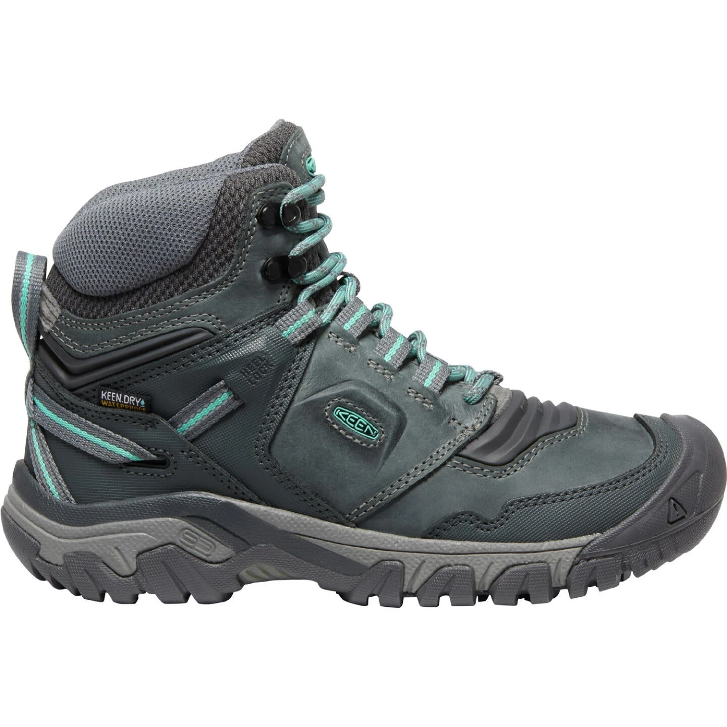 Keen Ridge Flex Mid Waterproof Women's Hiking Boots - Steel Grey 1 Keen Ridge Flex Mid Waterproof Women's Hiking Boots - Steel Grey