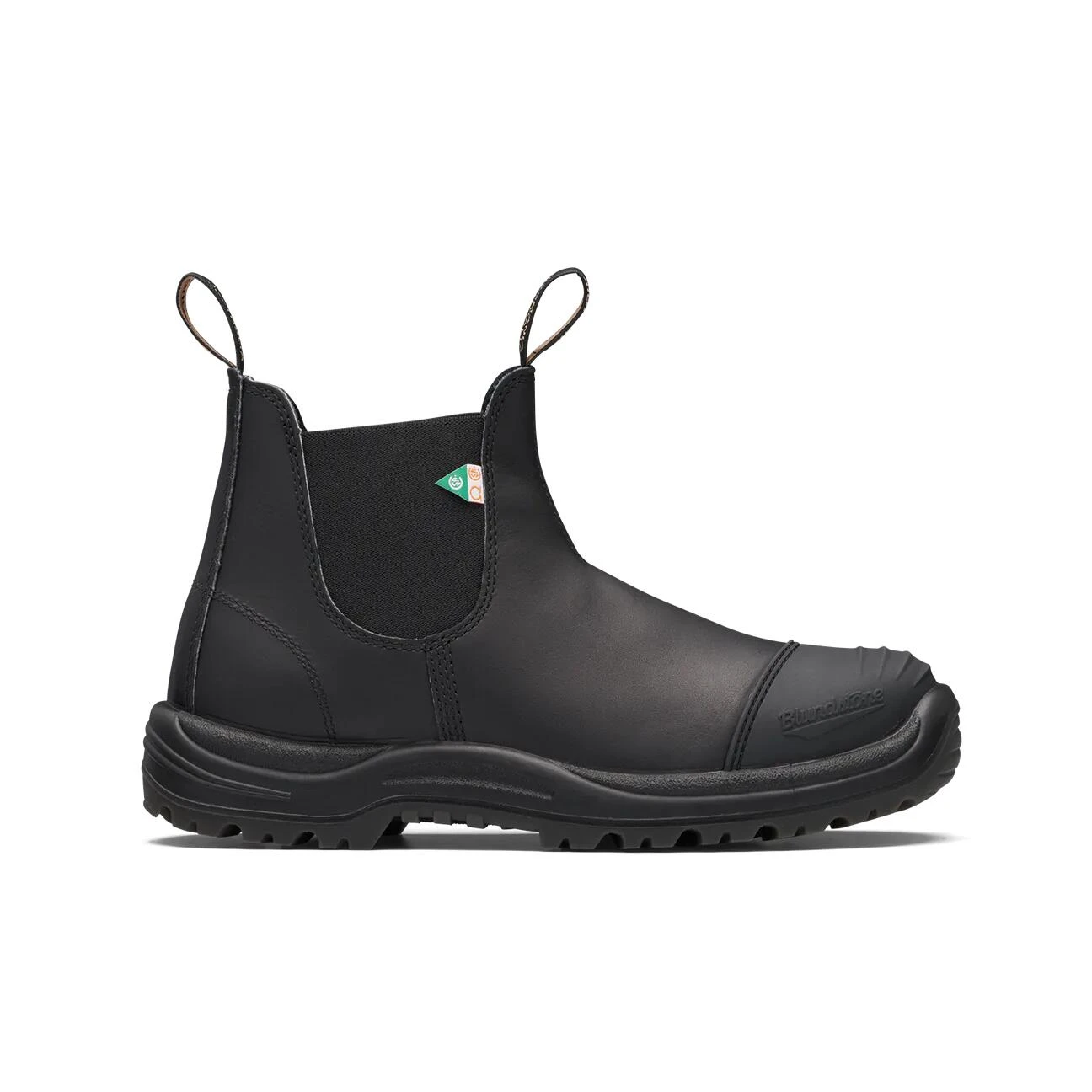 Blundstone #168 Work & Safety CSA Black With Toe Cap - Black 2 Blundstone #168 Work & Safety CSA Black With Toe Cap - Black - Image 2