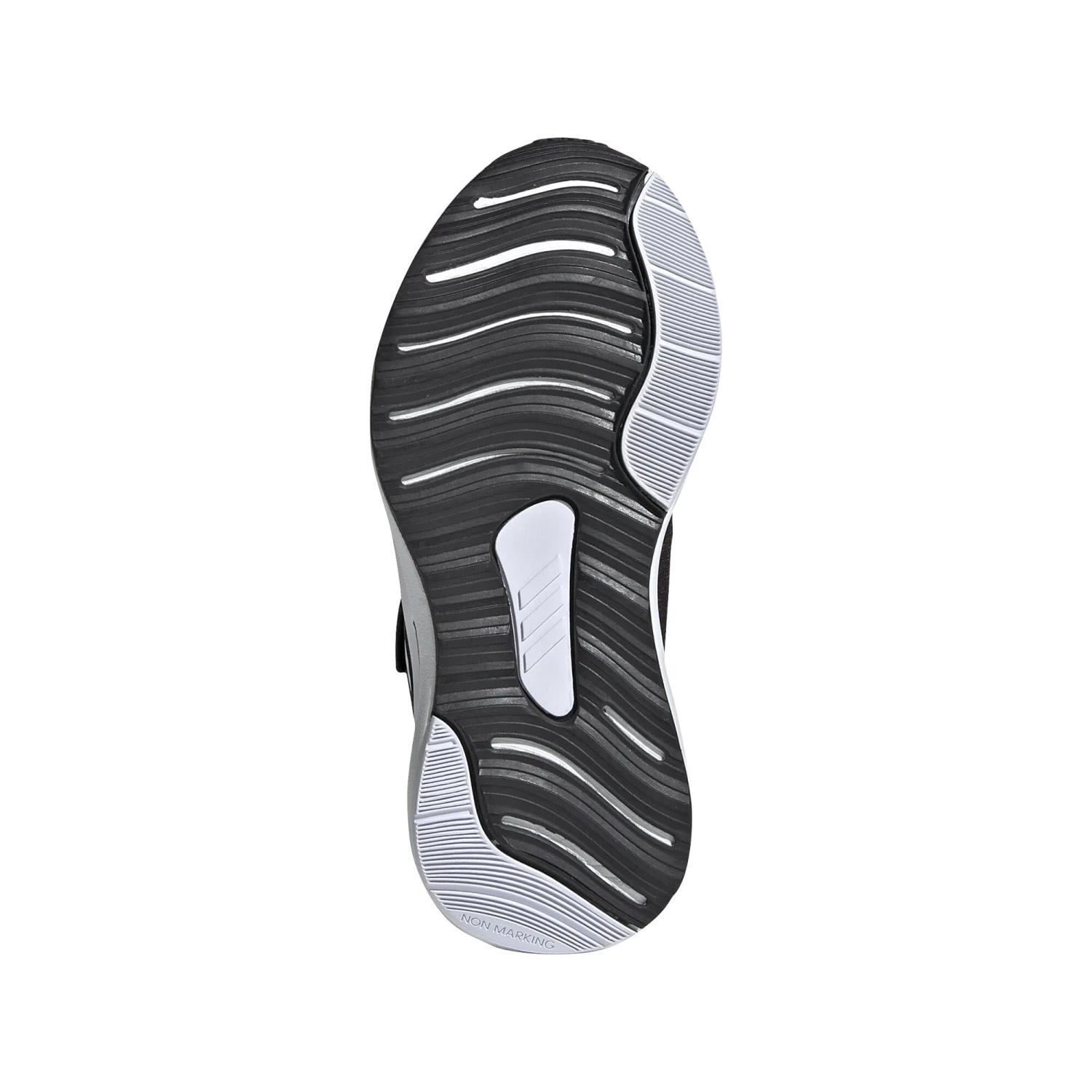 Adidas FortaRun K Youth Running Shoes - Black/White 2 Adidas FortaRun K Youth Running Shoes - Black/White - Image 2