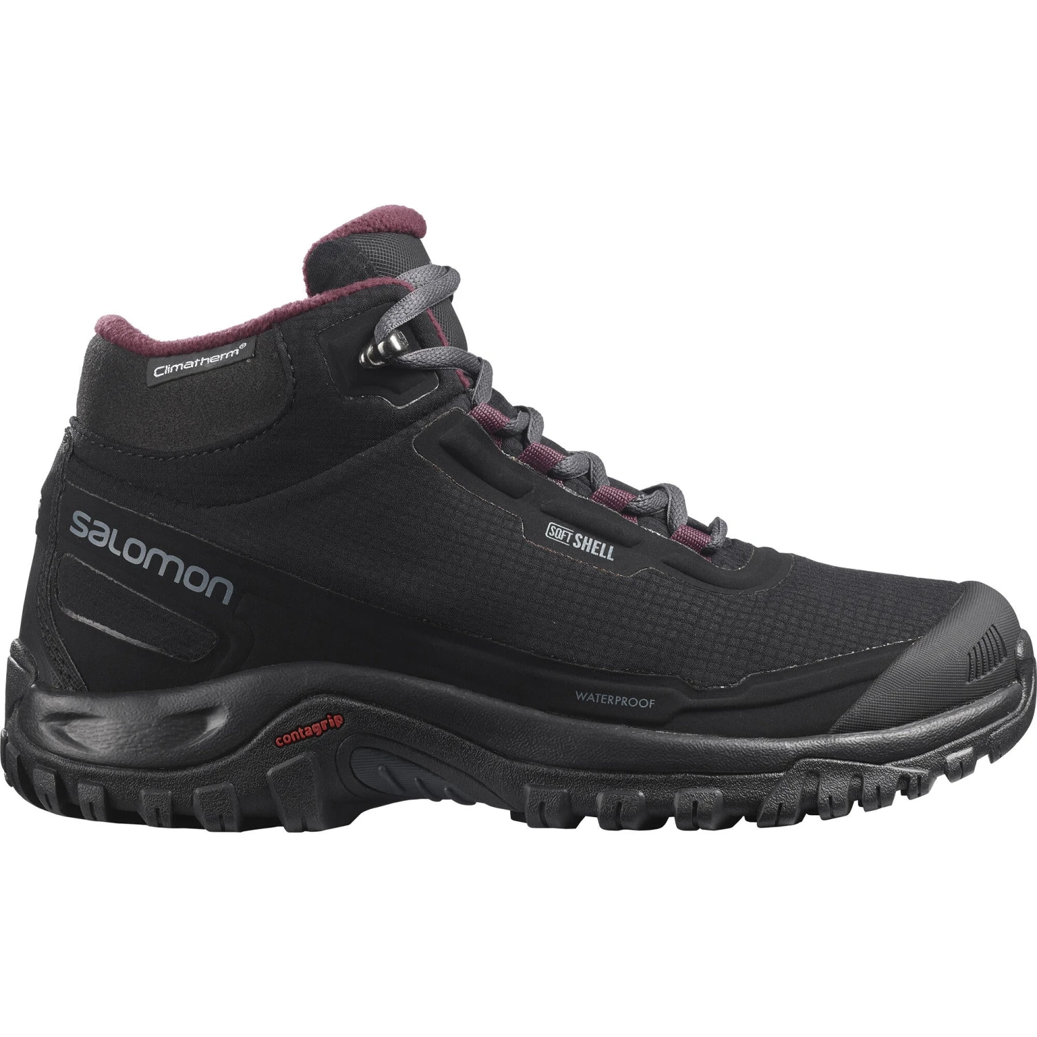 Salomon Shelter Climasalomon Waterproof Women's Boots - Black 1 Salomon Shelter Climasalomon Waterproof Women's Boots - Black