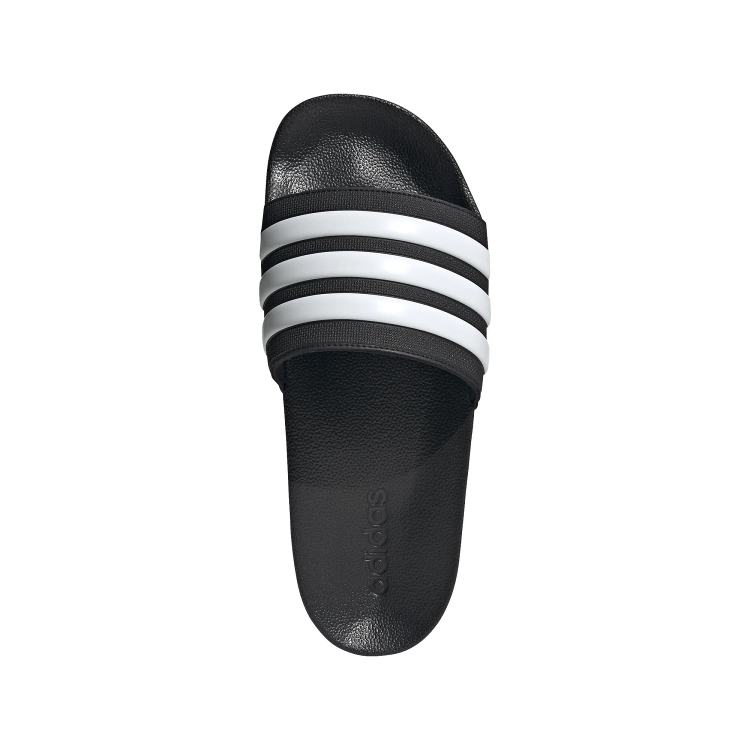 Adidas Adilette Shower Men's Sandals - Black/White 2 Adidas Adilette Shower Men's Sandals - Black/White - Image 2