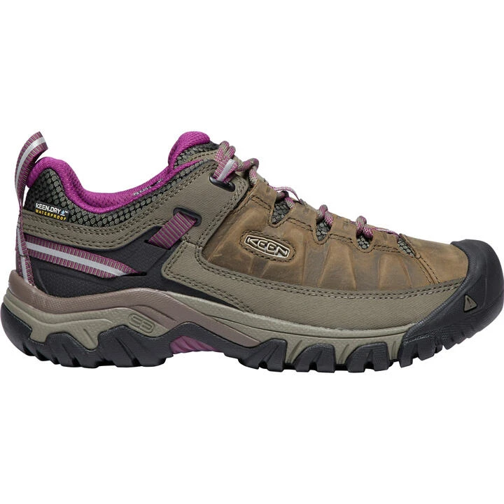 Keen Targhee III Women's Waterproof Hiking Shoes - Weiss/Boysenberry 2 Keen Targhee III Women's Waterproof Hiking Shoes - Weiss/Boysenberry - Image 2
