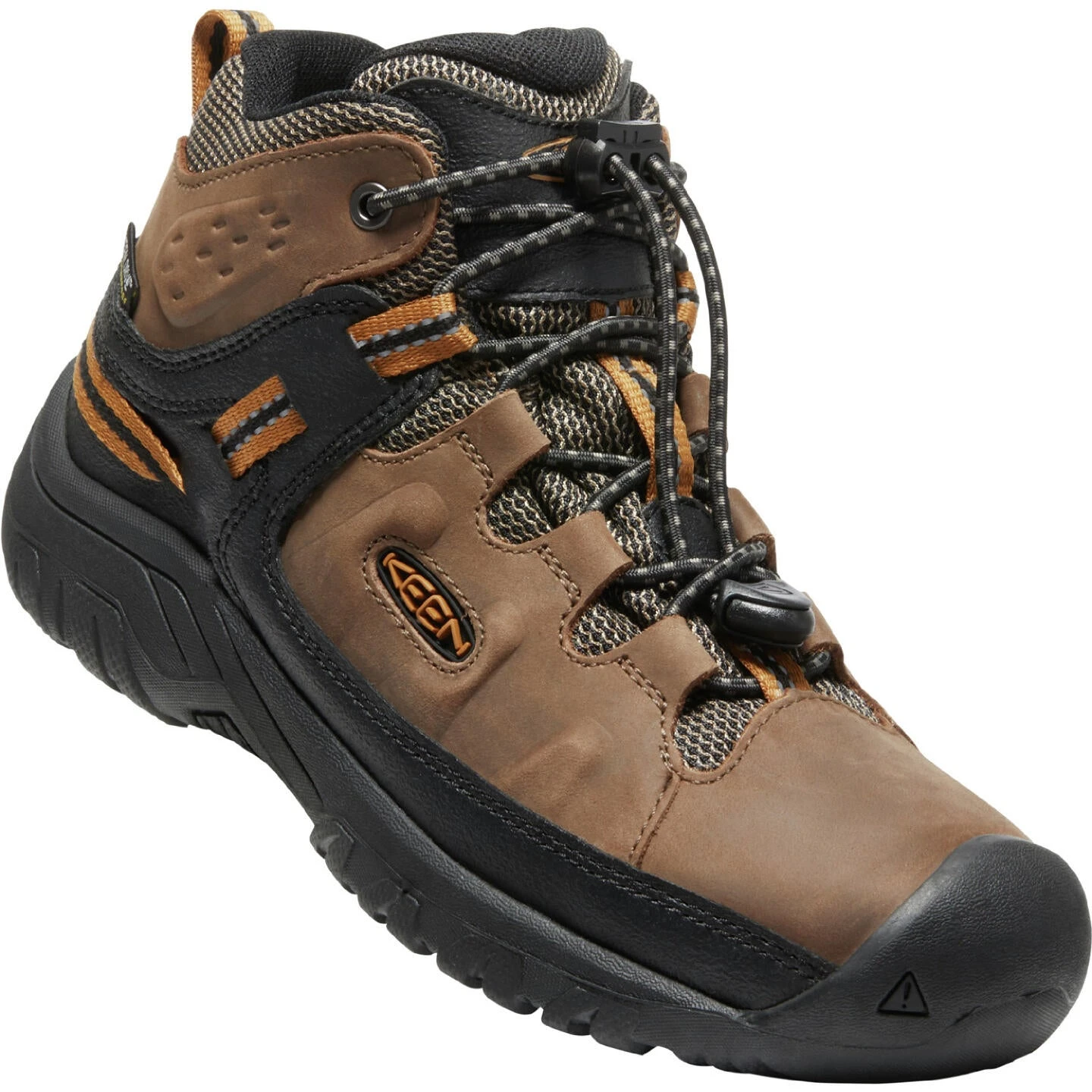 Keen Targhee Mid Waterproof Youth Hiking Boots - Dark Earth 2 Keen Targhee Mid Waterproof Youth Hiking Boots - Dark Earth - Image 2