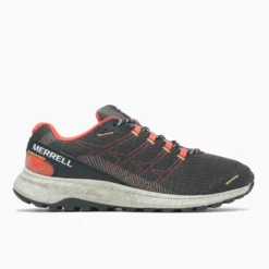 Merrell Fly Strike Men's Hiking Shoes - Black/Tangerine