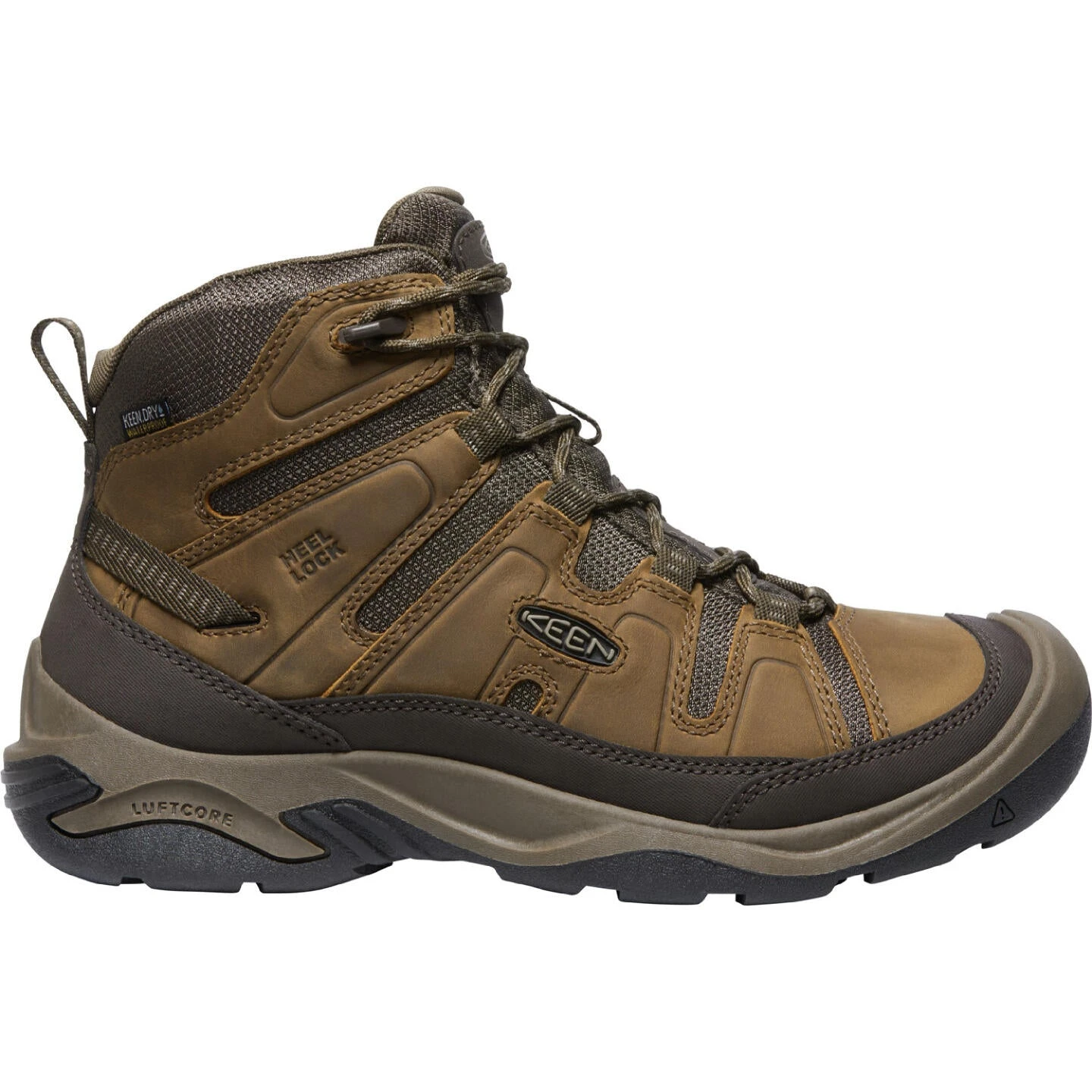Keen Circadia Mid Waterproof WIDE Men's Hiking Boots - Bison 1 Keen Circadia Mid Waterproof WIDE Men's Hiking Boots - Bison