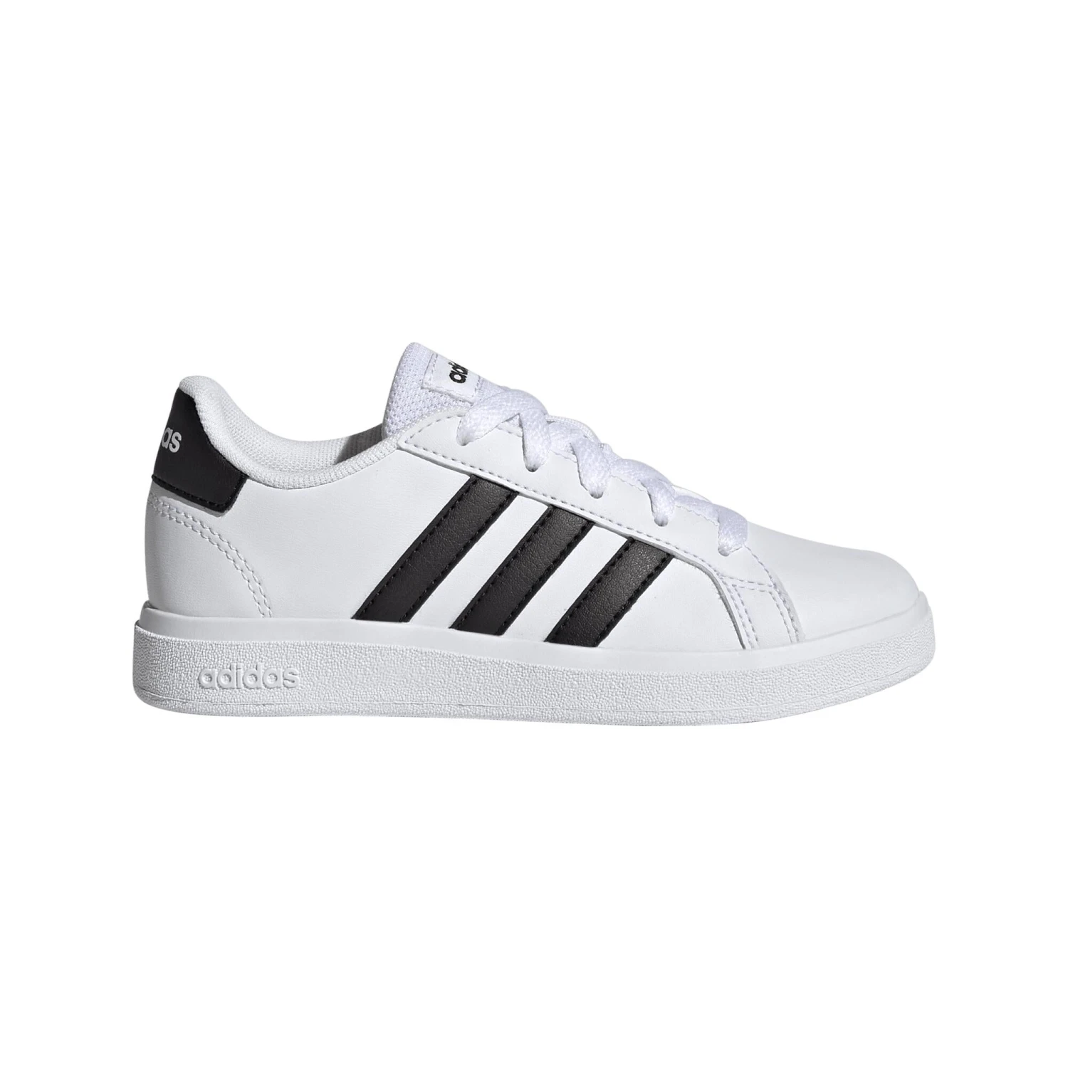 Adidas Grand Court 2.0 Junior Tennis Shoes - Ftwwht/Cblack/Cblack 1 Adidas Grand Court 2.0 Junior Tennis Shoes - Ftwwht/Cblack/Cblack