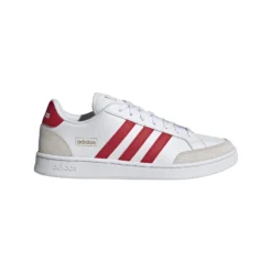 Adidas Grand Court SE Men's Shoes - White/Scarlet/White