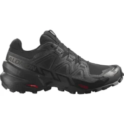 Salomon Speedcross 6 Gore-Tex Women's Trail Running Shoes - Black/Black