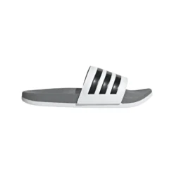 Adidas Adilette Comfort Men's Sandals - Ftwr White/Core Black/Grethr