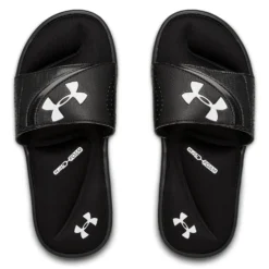 Under Armour Ignite VI Boy's Slide Sandals 10 Under Armour Ignite VI Boy's Slide Sandals -StepActive Shop f1b4d94d16859f8bb9dc14f840a6c3e1