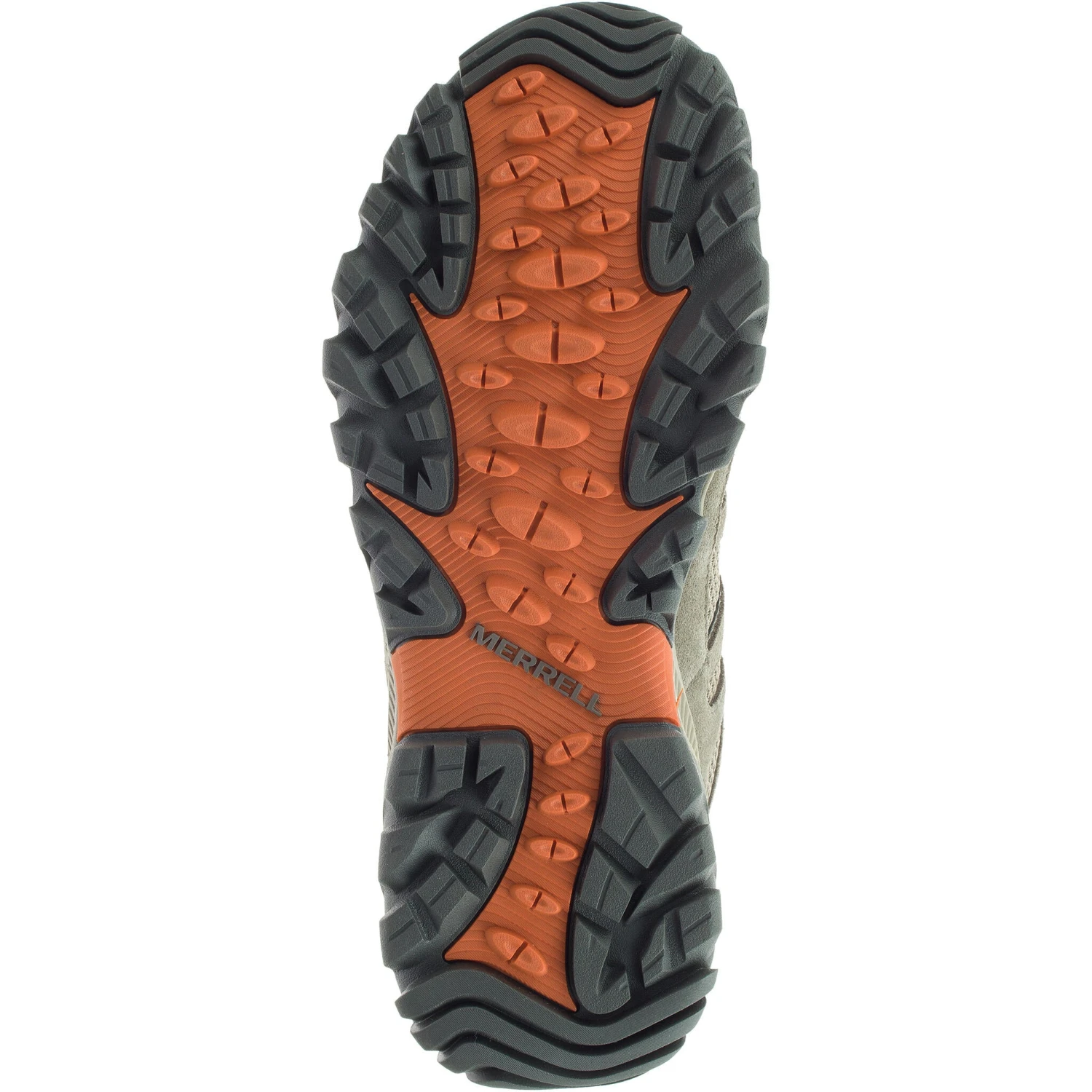 Merrell Oakcreek Mid Men's Waterproof Hiking Boots - Boulder/Apricot 2 Merrell Oakcreek Mid Men's Waterproof Hiking Boots - Boulder/Apricot - Image 2