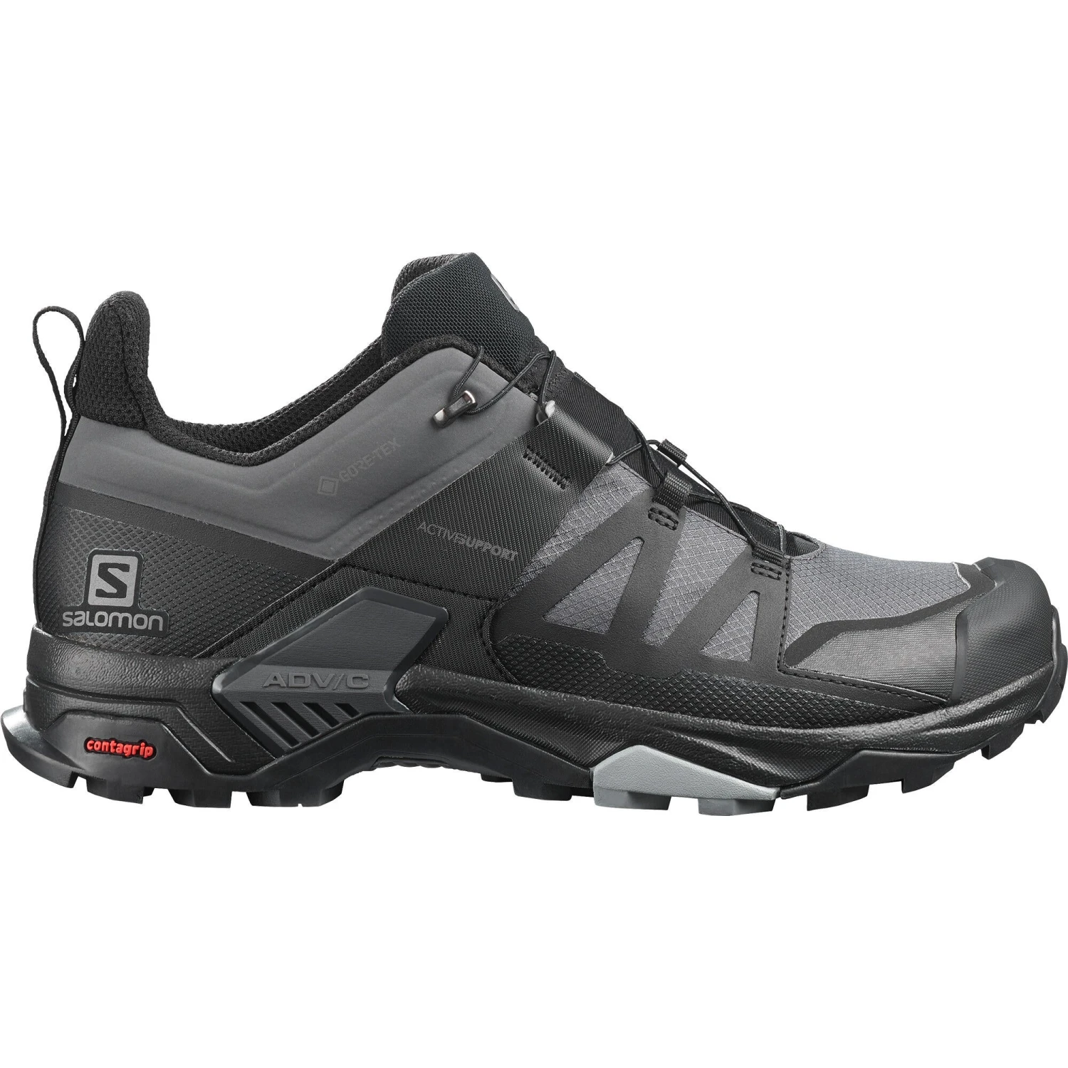 Salomon X Ultra 4 WIDE Gore-Tex Men's Hiking Shoes - Magnet 1 Salomon X Ultra 4 WIDE Gore-Tex Men's Hiking Shoes - Magnet